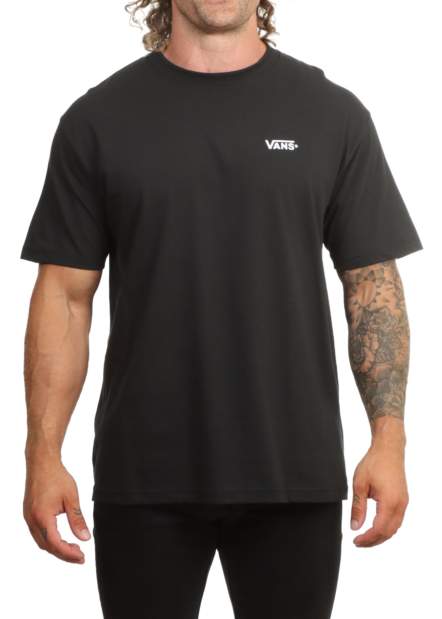 Vans Left Chest Tee Black