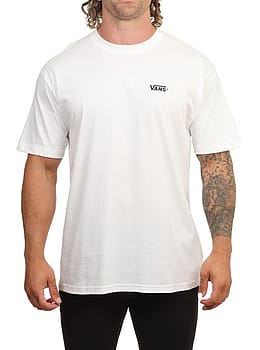 Vans Left Chest Tee White