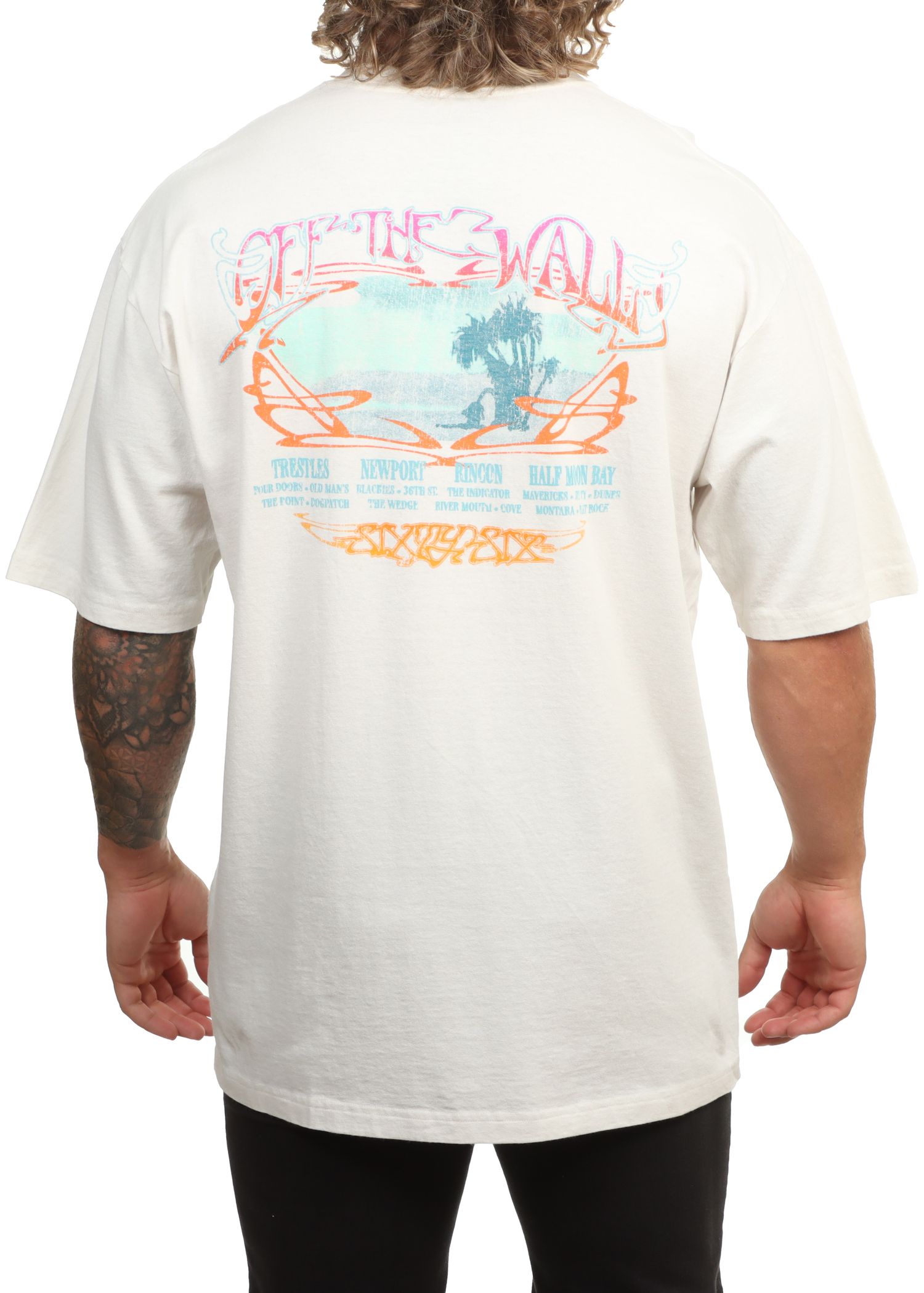 Vans Jetty Sets Tee Marshmallow