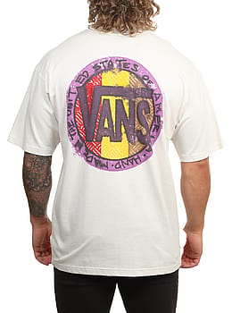 Vans Blotched Circle Tee Marshmallow