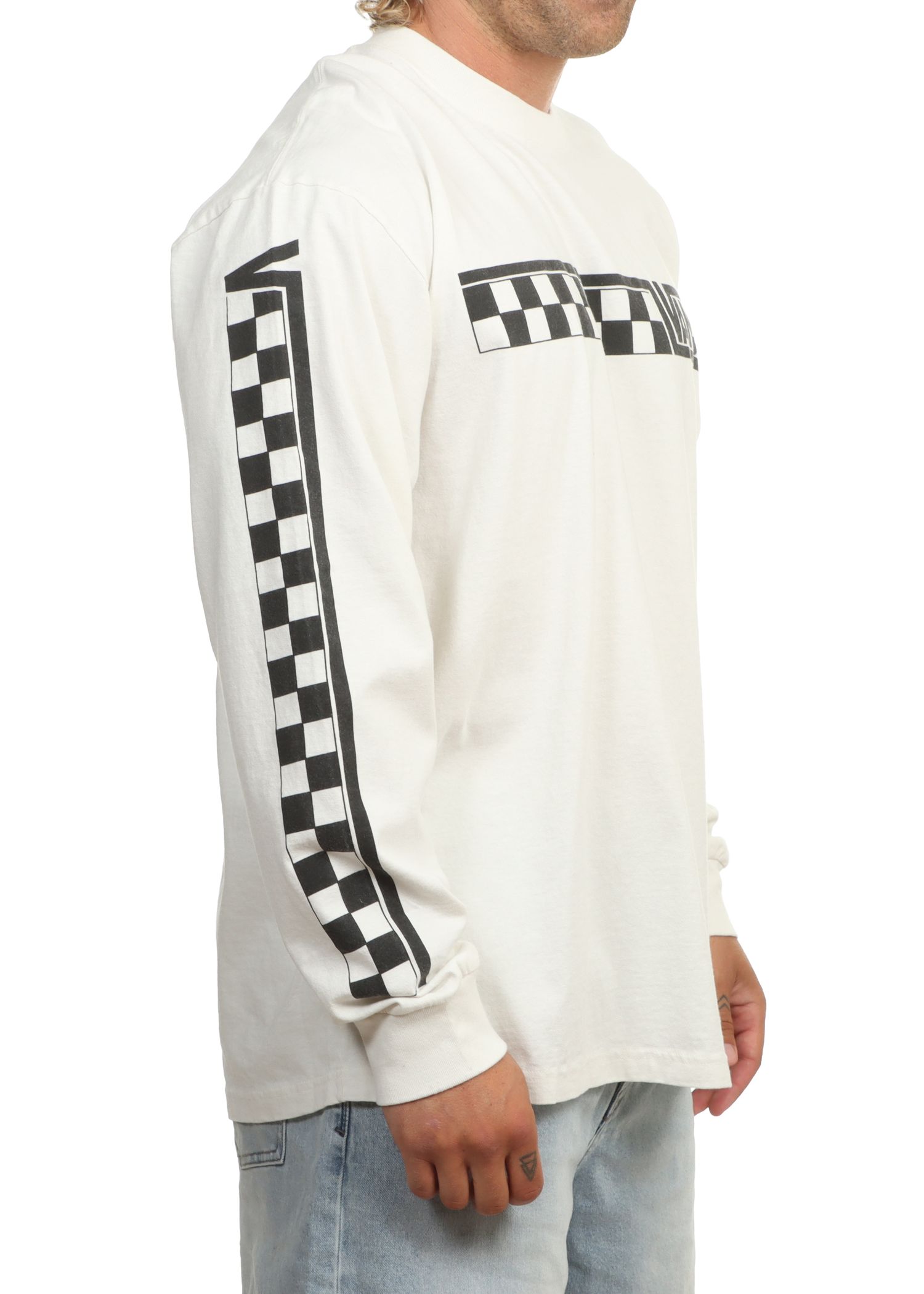 Vans Racing Long Sleeve Marshmallow