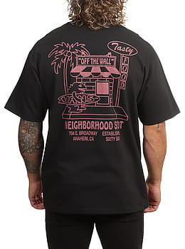 Vans Food Spot Tee Black