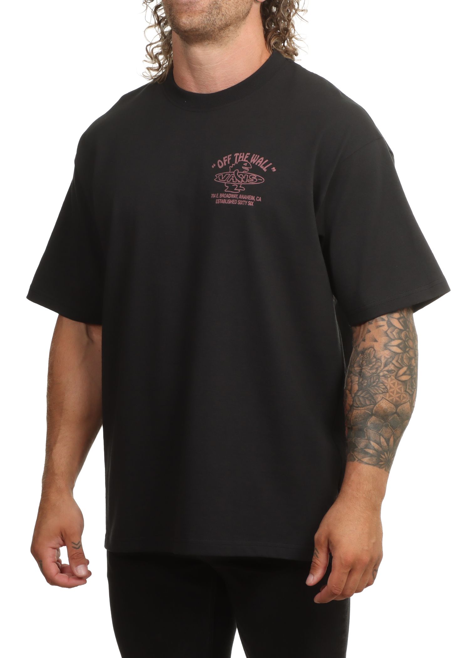 Vans Food Spot Tee Black