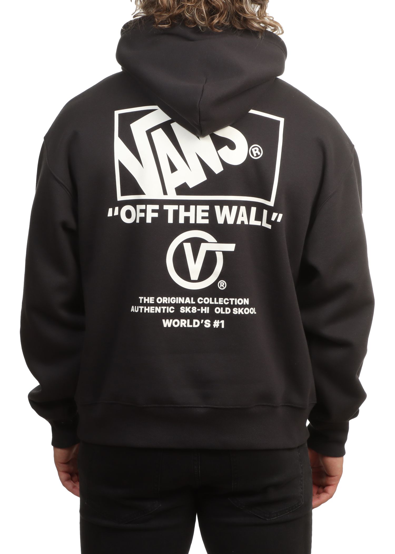 Vans Stacked Hi Hoodie Black