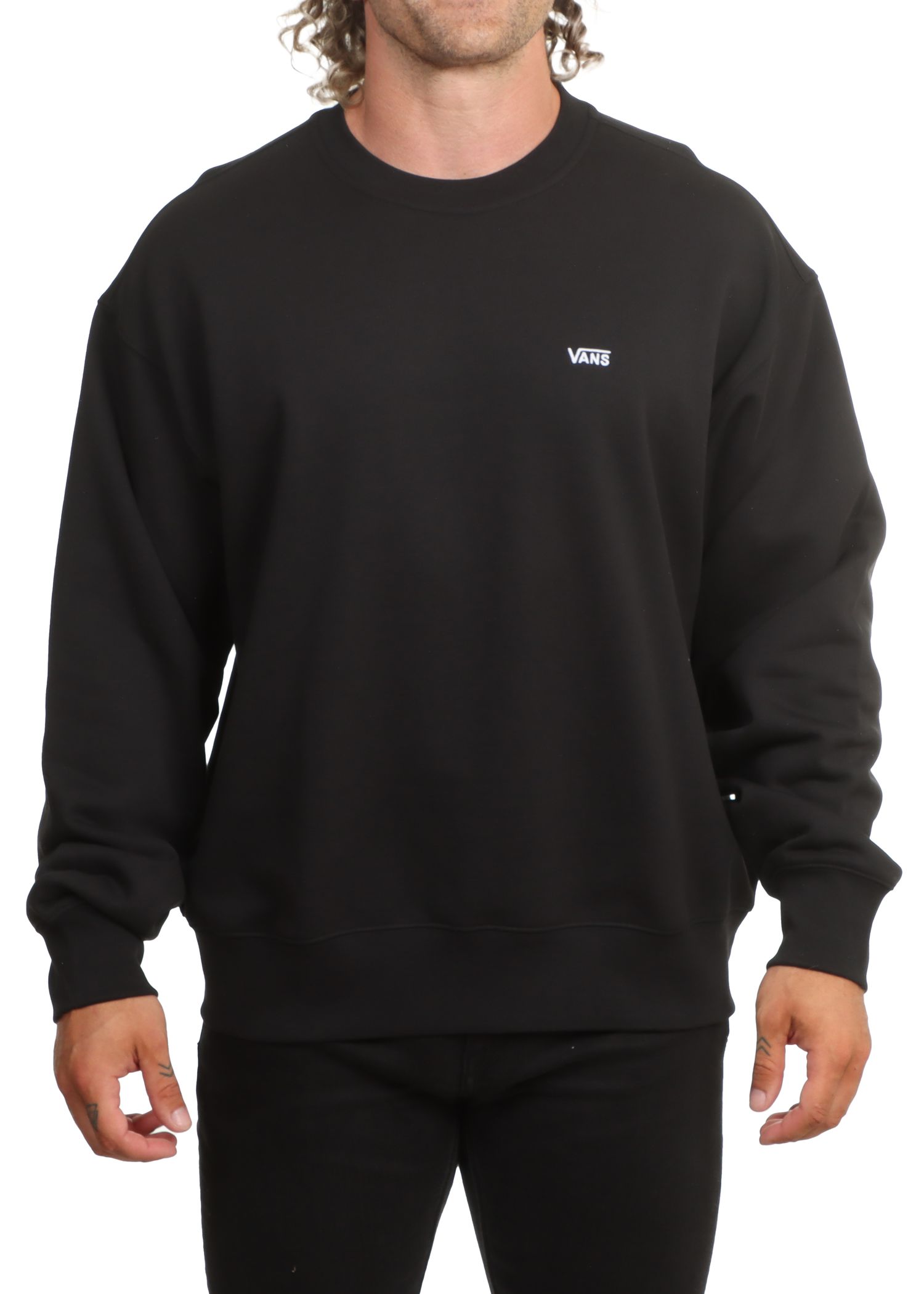 Vans Left Chest II Crew Black