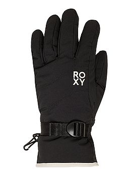 Roxy Jetty Solid Snow Gloves True Black