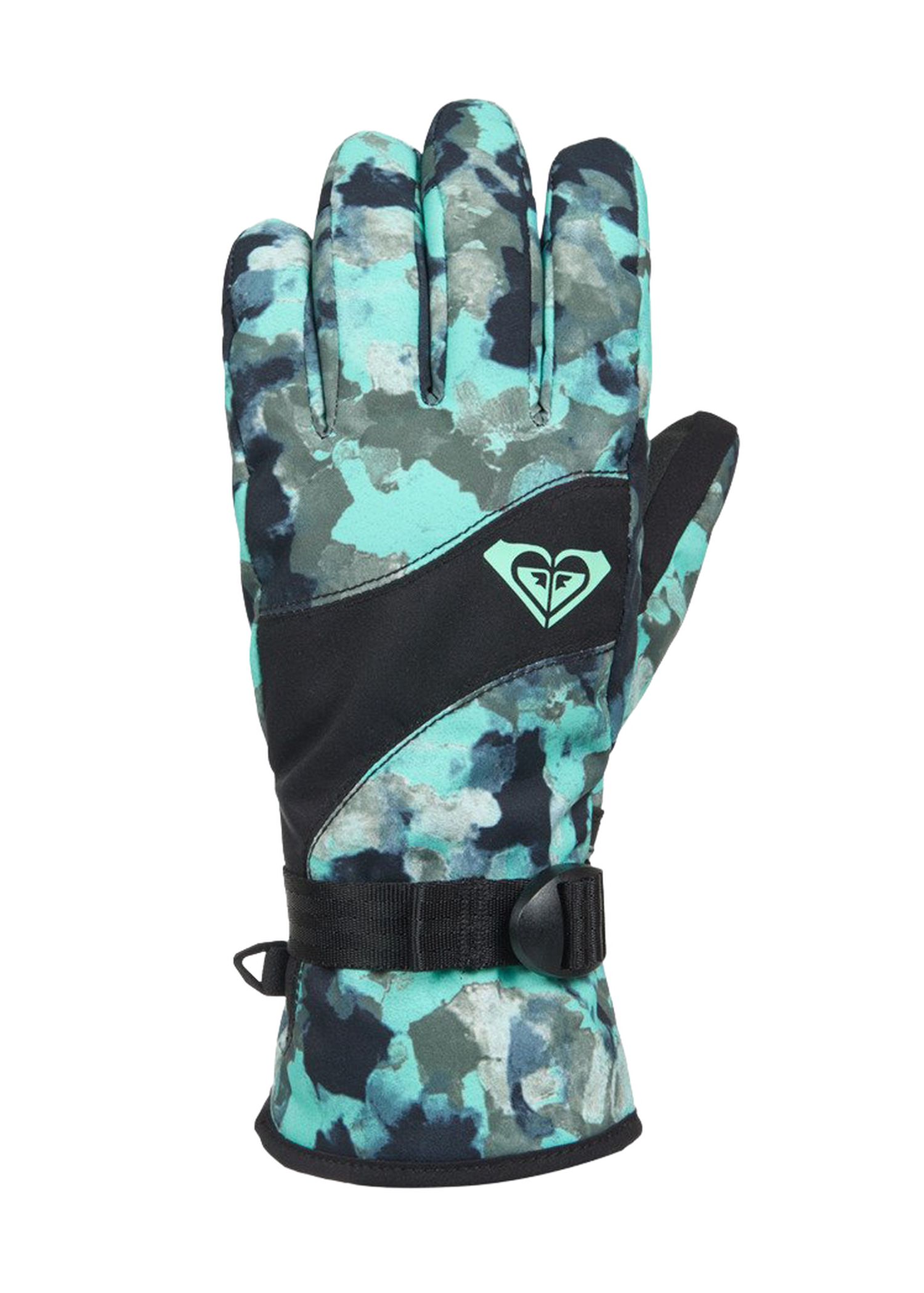 Roxy Jetty Snow Gloves Opal Cool Chaos