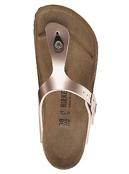 Birkenstock Gizeh Birko Flor Sandals Copper