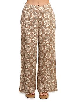 Roxy Midnight Avenue Slub Trousers Portobella