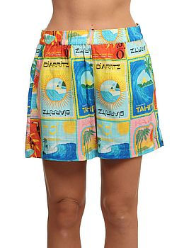 Roxy Atlas Sunburn Tones Shorts Atlas Print