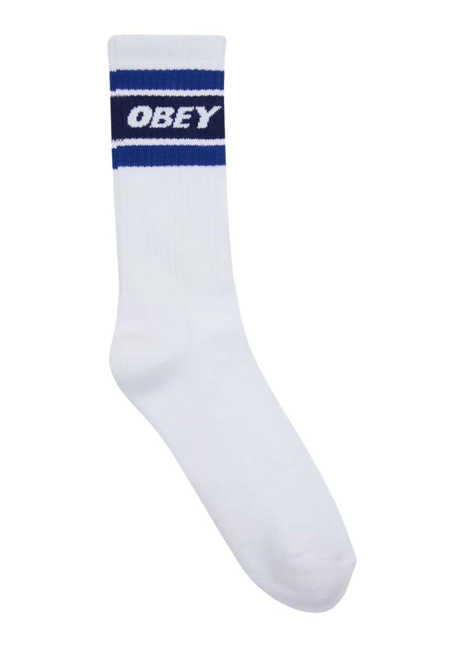 Obey Cooper II Socks White Blue