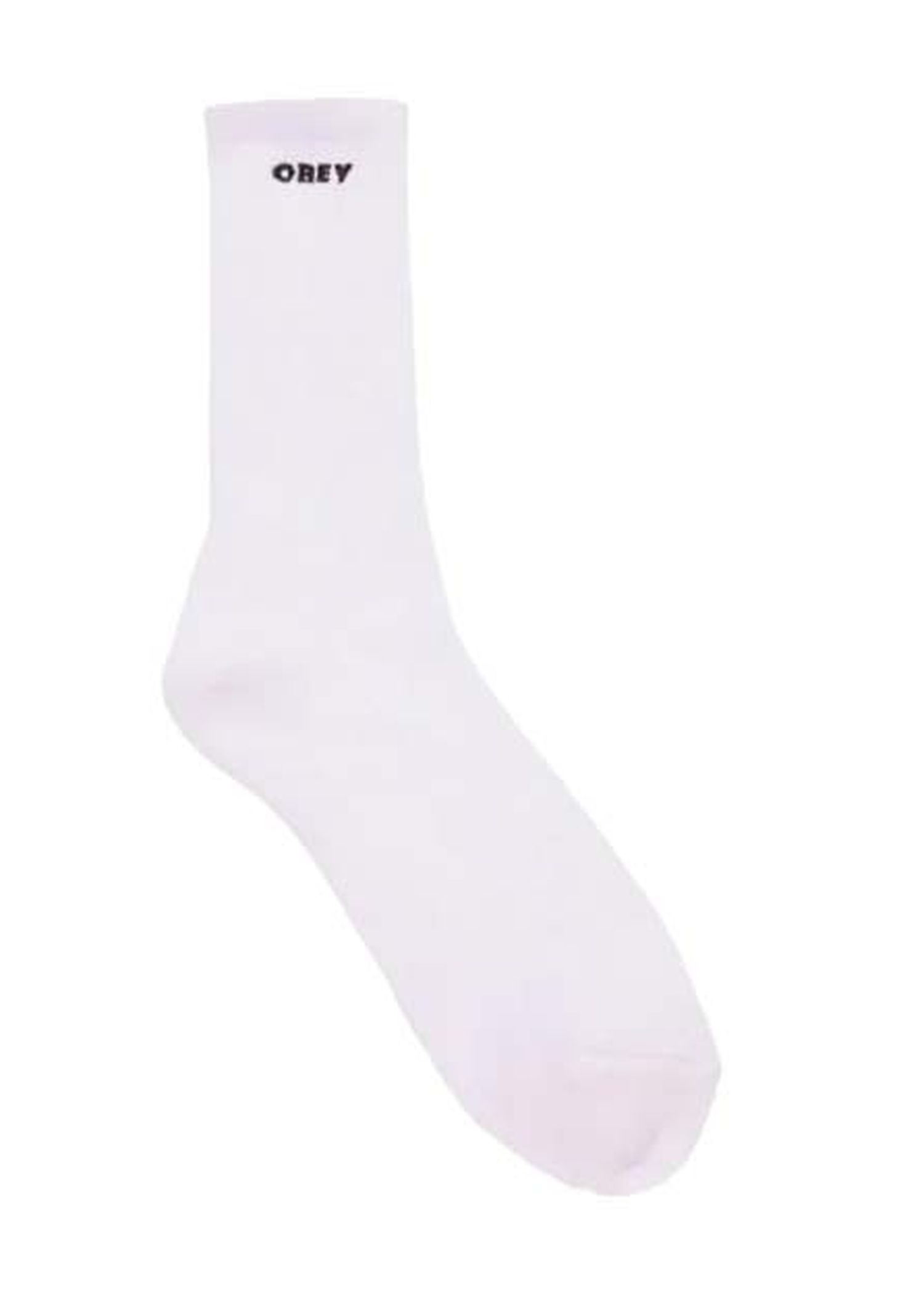 Obey Bold Socks White