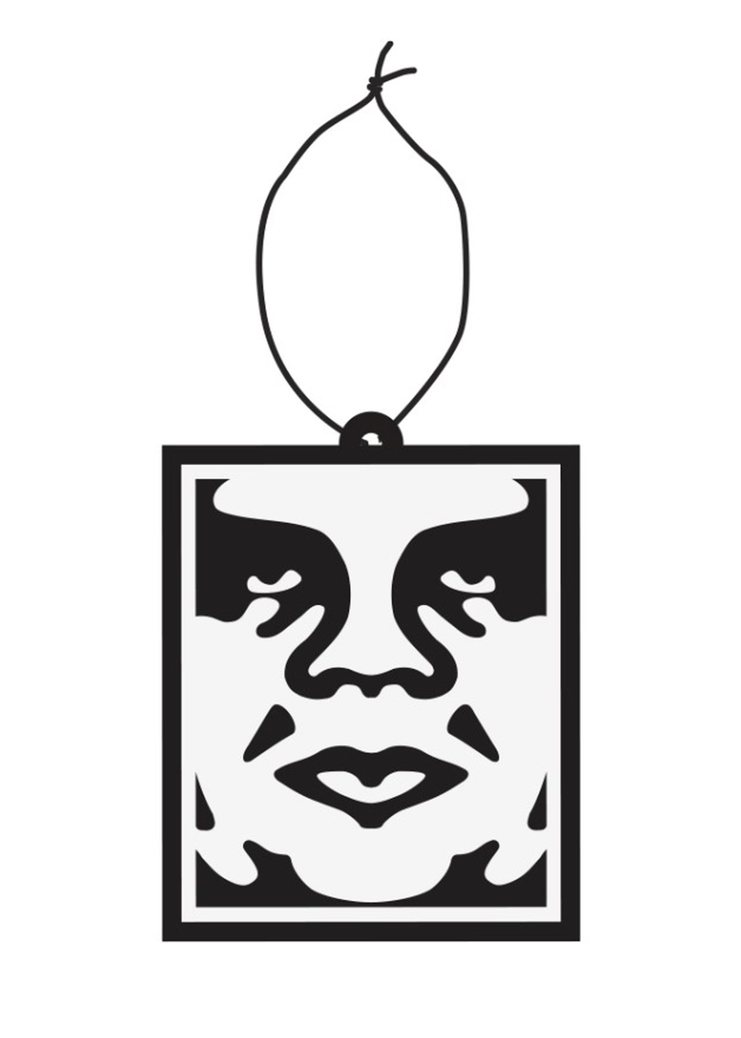 Obey Icon Air Freshener Black Multi