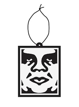 Obey Icon Air Freshener Black Multi