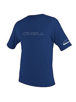 ONeill Basic Skins Short Sleeve Rash Tee Navy