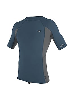 ONeill Premium Skins Rash Vest Copen Blue/Smoke