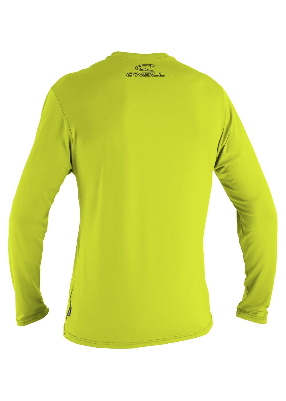 ONeill Basic Skins Long Sleeve Rash Tee Lime
