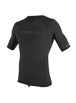 ONeill Thermo X Short Sleeve Thermal Rash Top Black