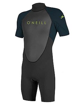 ONeill Kids Reactor 2 2MM Shorty Wetsuit Black/Slate