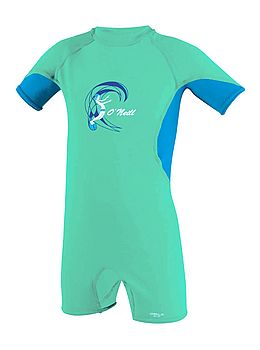 ONeill Toddler OZone UV All in One Sun Suit Aqua