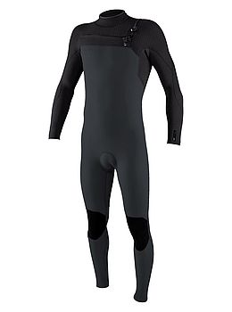 ONeill Hyperfreak 3/2+ Chest Zip Mens Wetsuit Steel/Graphite