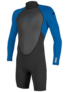 ONeill Kids Reactor 2 Long Sleeve Shorty Wetsuit Ocean