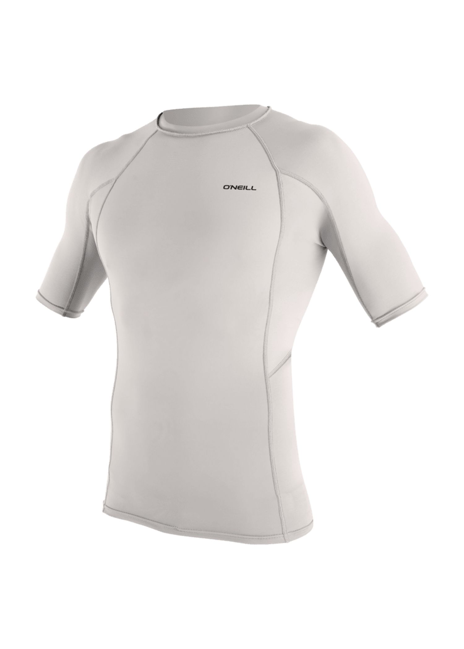 ONeill Basic Skins Short Sleeve Rash Vest White High Rise