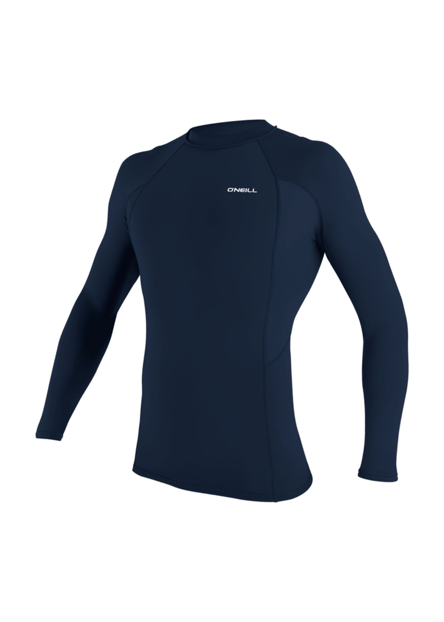 ONeill Basic Skins Long Sleeve Rash Vest Navy