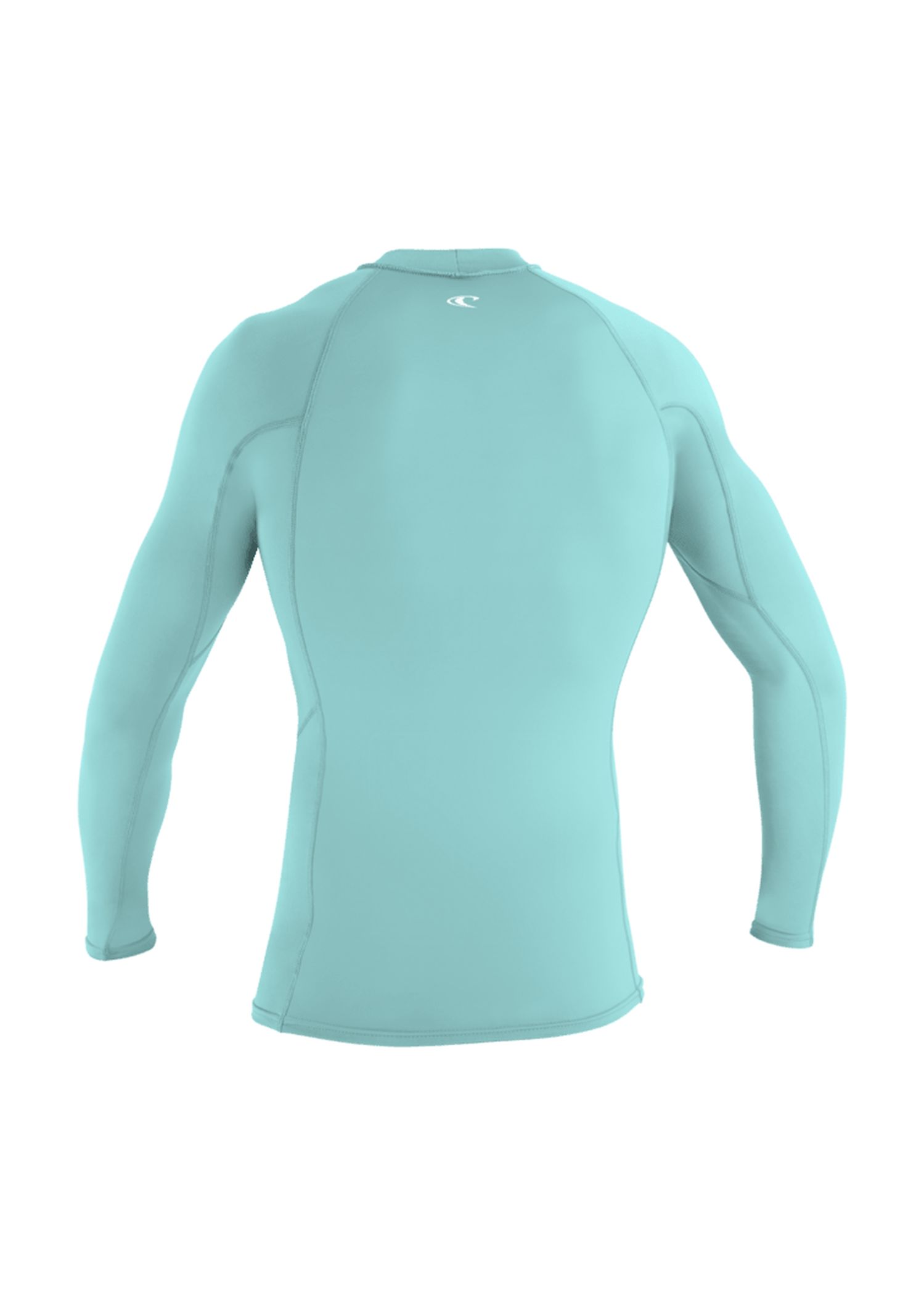 ONeill Basic Skins Long Sleeve Rash Vest Canal Blue