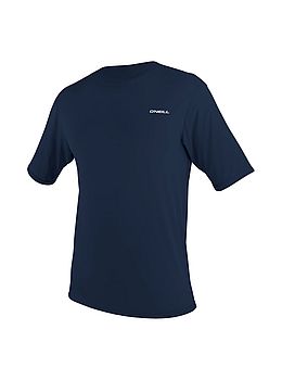 ONeill Basic Skins Short Sleeve Sun Rash Tee Navy