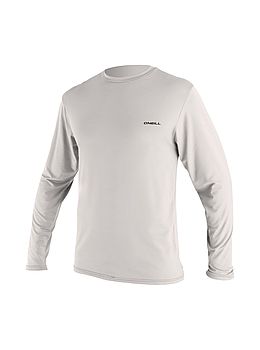 ONeill Basic Skins Long Sleeve Sun Rash Tee White High