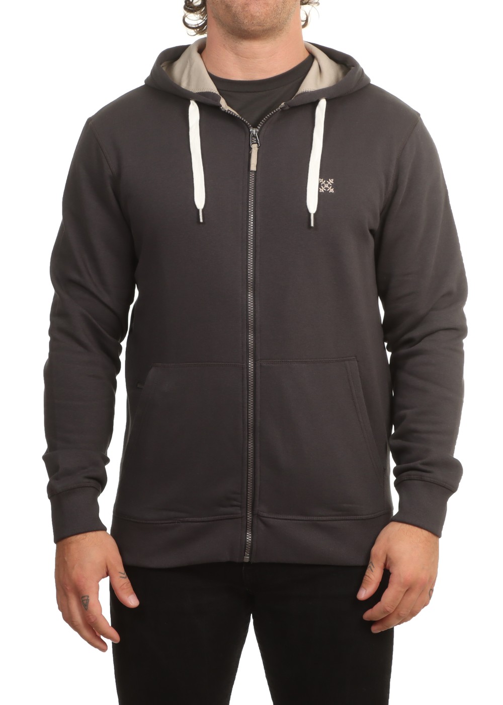 Oxbow Salet Zip Hoodie Graphite