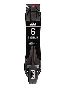 Ocean & Earth Premium One XT 6ft Surf Leash Black