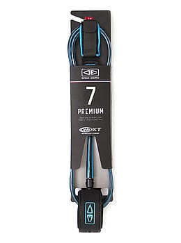 Ocean & Earth Premium One XT 7ft Surf Leash Blue