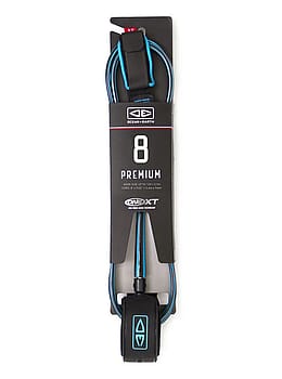 Ocean & Earth Premium One XT 8ft Surf Leash Blue