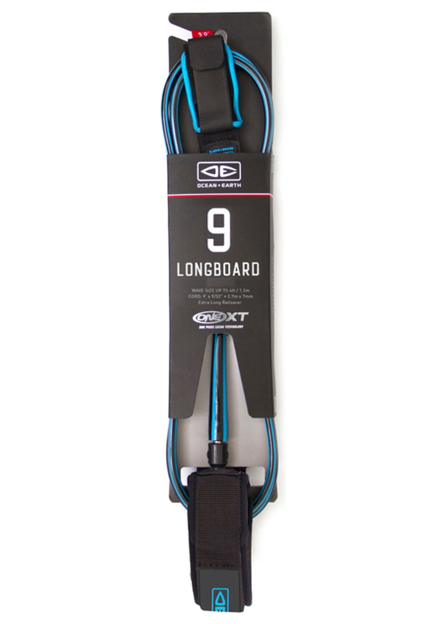 Ocean & Earth Premium One XT 9ft Surf Leash Blue
