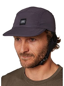 Ocean & Earth Indo 5 Panel Chin Strap Surf Cap Chr