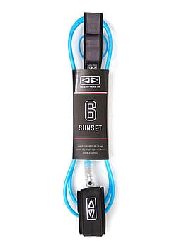 Ocean & Earth Sunset Surfboard Leash 6Ft 0 Blue