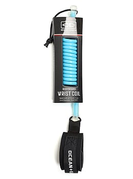 Ocean & Earth Basic Bodyboard Coiled Leash Blue