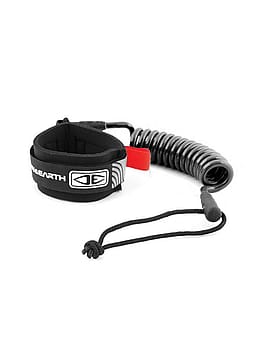 Ocean & Earth Basic Bodyboard Coiled Leash Black