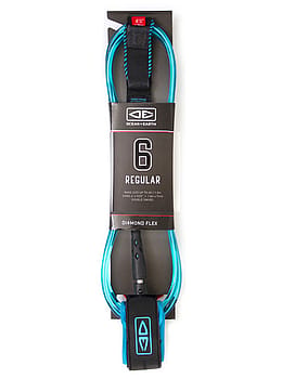 Ocean & Earth Regular 6ft Surfboard Leash Blue