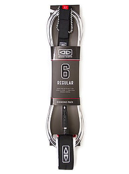 Ocean & Earth Regular 6ft Surfboard Leash White
