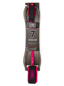 Ocean & Earth Regular 7ft Surfboard Leash Pink