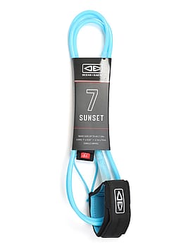 Ocean & Earth Sunset Surfboard Leash 7Ft 0 Blue
