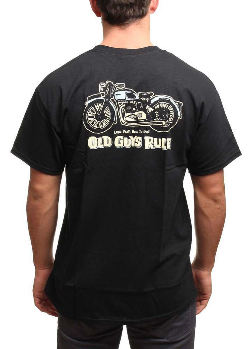 OLD GUYS RULE TRIUMPH TEE Black