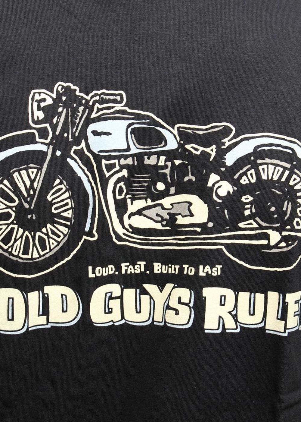 OLD GUYS RULE TRIUMPH TEE Black