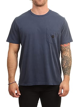 Outerknown OK Dot Pocket Tee Dark Navy