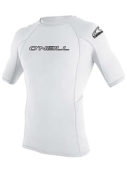ONeill KIds Basic Skins Rash Vest Wh