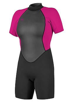 ONeill Ladies Reactor 2 2MM Shorty Wetsuit Berry