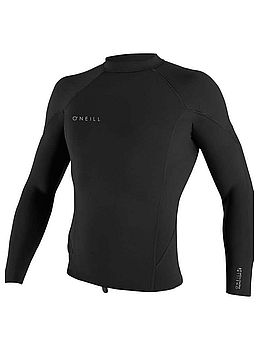 ONeill Reactor 2 1.5MM Long Sleeve Wetsuit Top Black